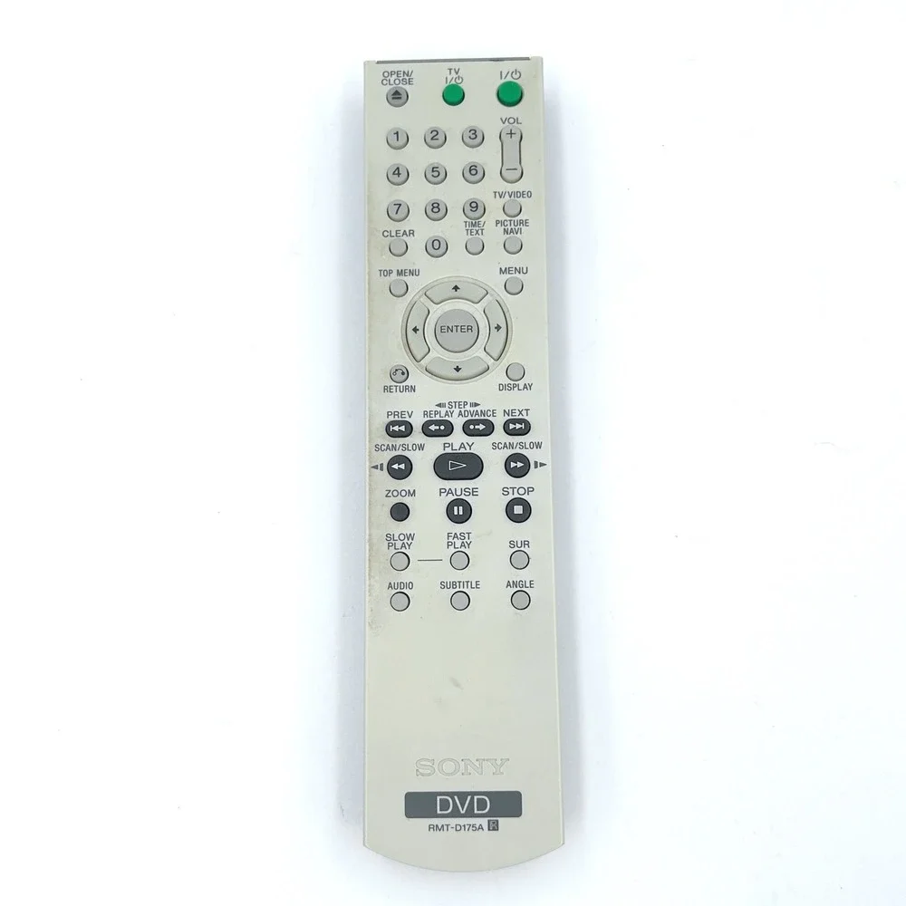 OEM Sony DVD Remote Contol RMT-D175A for DVP-NS57P‎ DVP-CX995V Tested & Works!